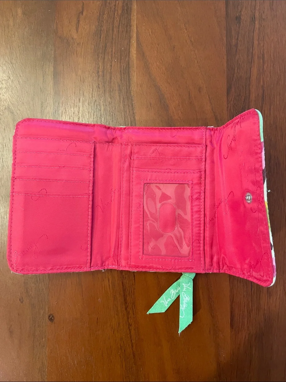 Vera Bradley wallet pocket